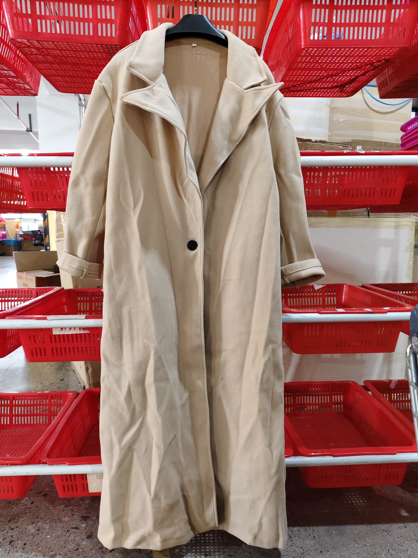 Warm Jacket Long-sleeved Lapel Women's Plush