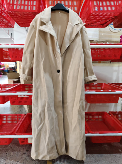 Warm Jacket Long-sleeved Lapel Women's Plush